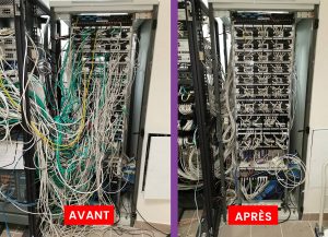 UBIQ – RECABLAGE DE BAIES 01