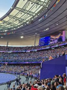 l'alimentation électrique pour le Stade de France